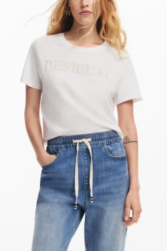 Joggingbyxor i denim