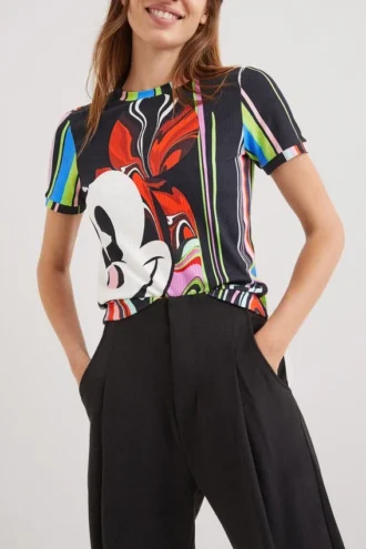 M. Christian Lacroix Mickey Mouse-T-shirt