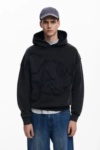 Mickey Mouse™-Sweatshirt med patch