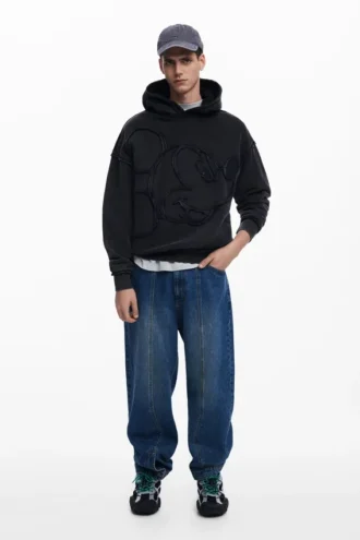 Mickey Mouse™-Sweatshirt med patch