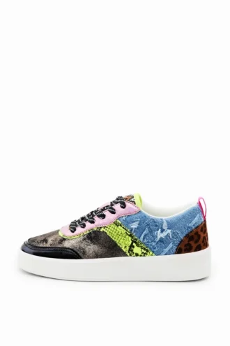 Patchwork-Sneakers