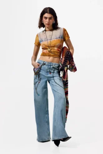Patchwork-T-shirt