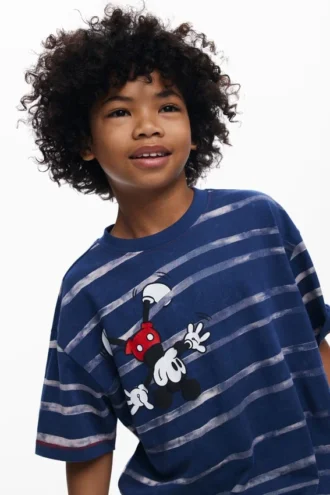 Randig Mickey Mouse™-T-shirt