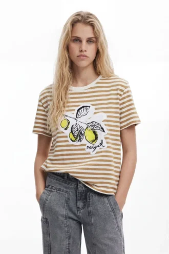 Randig T-shirt