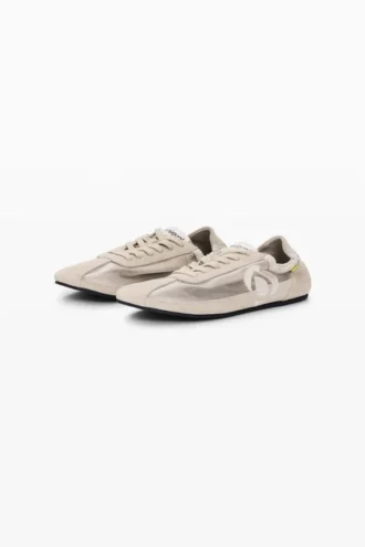 Retro-Sneakers i läder