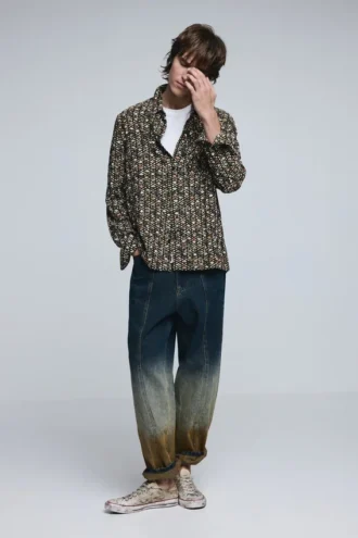Skjortor för män Jacquard