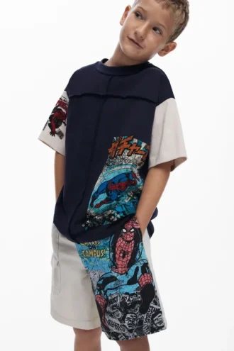 Spiderman™-T-shirt med serietryck